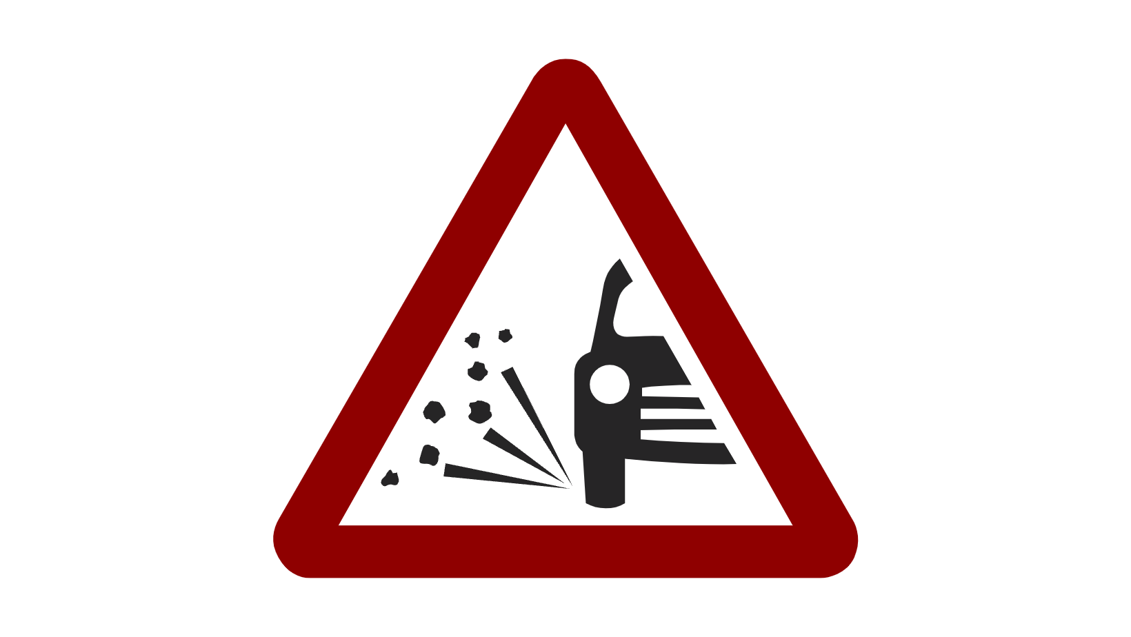 Debris (folding table) on N40 Westbound