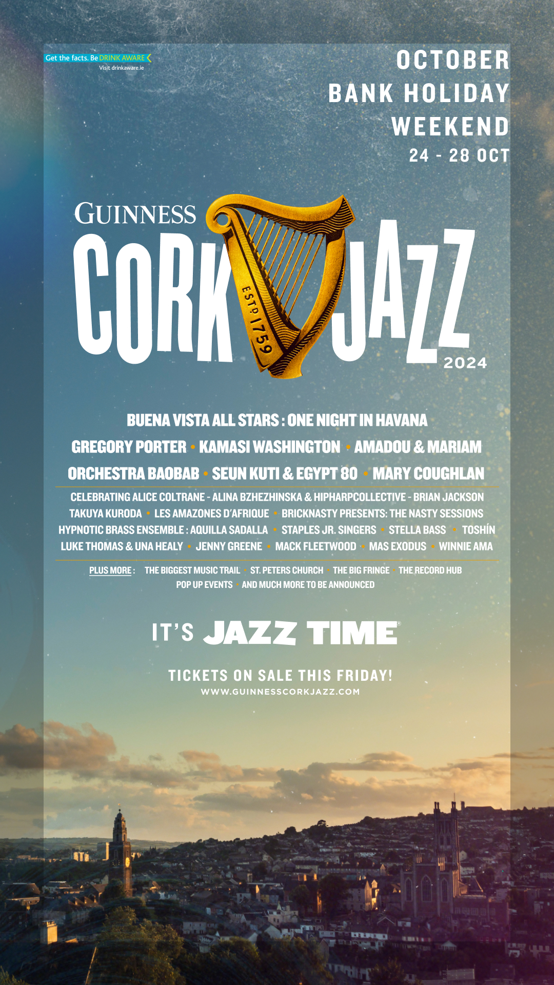 Biggest Line-Up Ever: Guinness Cork Jazz Festival Unveils Expanded ...