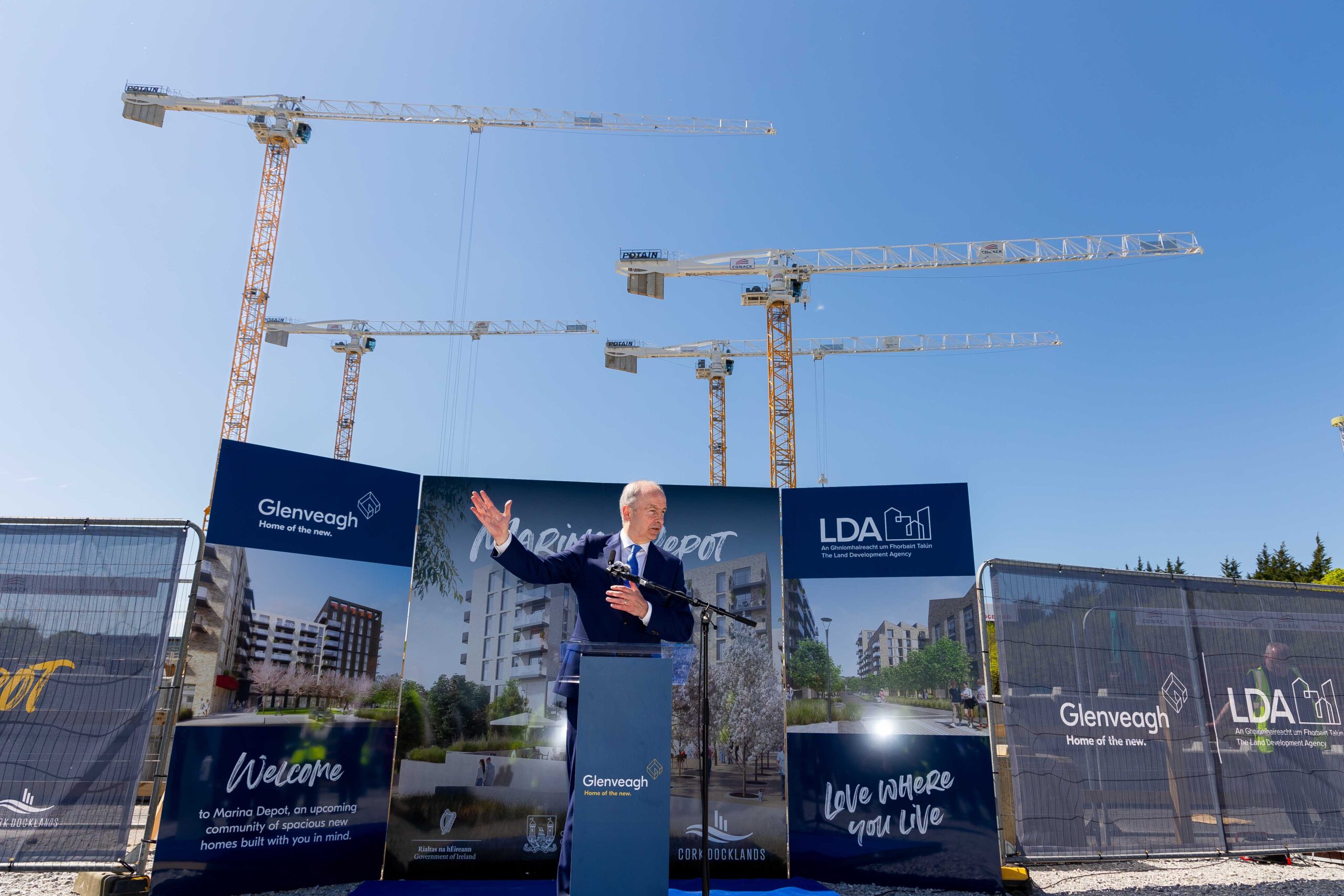 Cork City Council Commences Construction of 95 New Homes in Glenbride
