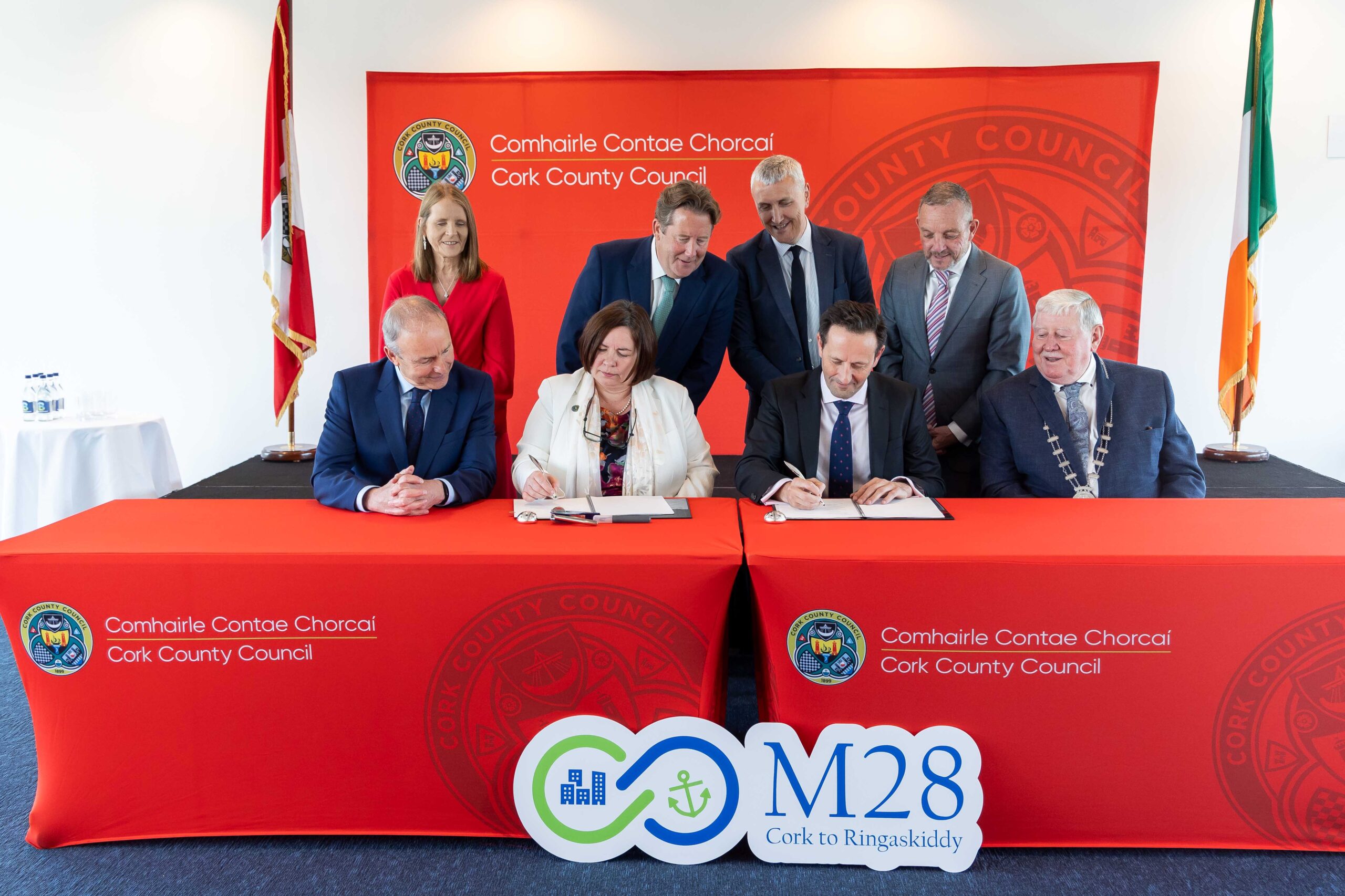 Cork County Council Signs €206 Million Contract for M28 Motorway to Ringaskiddy