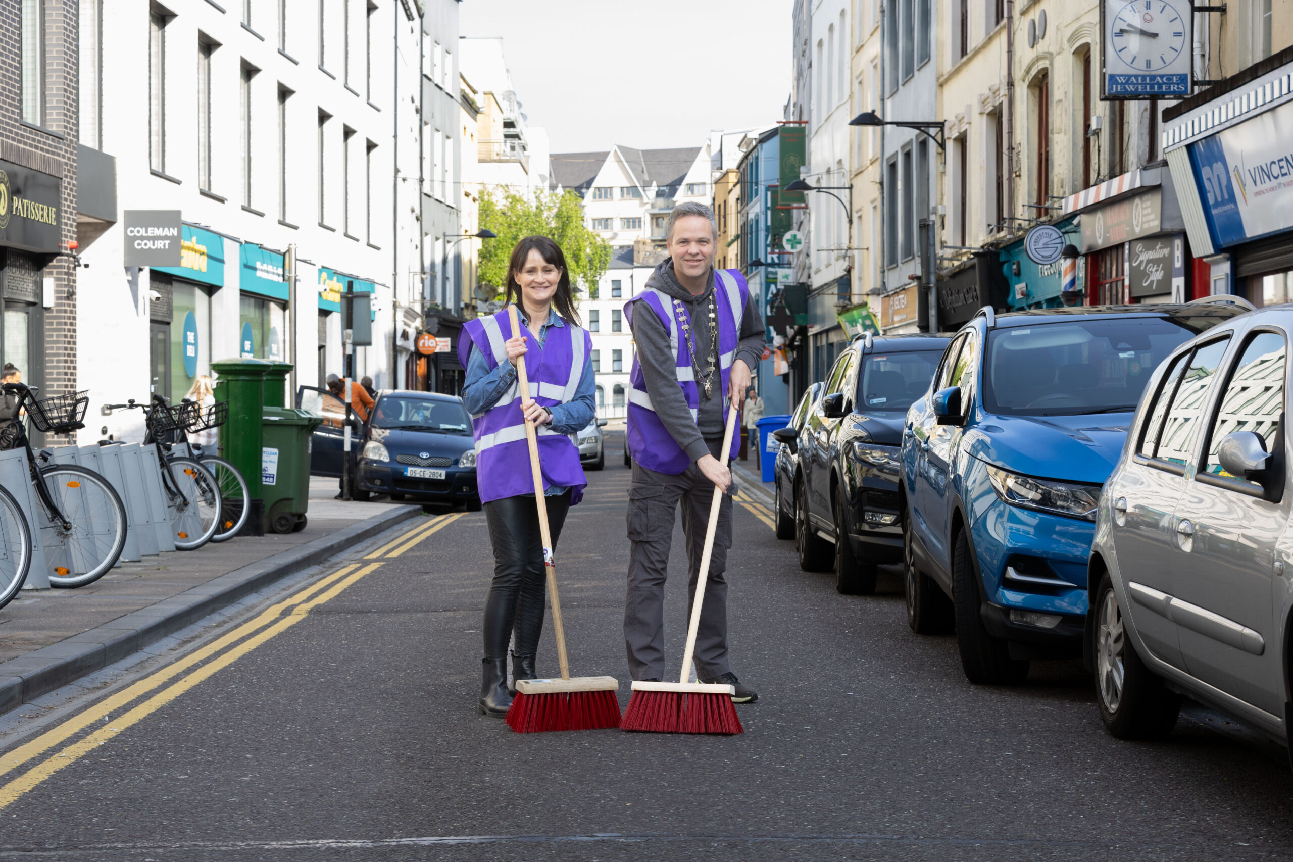 Cork Business Association Rallies Volunteers for Oliver Plunkett Street Clean-Up