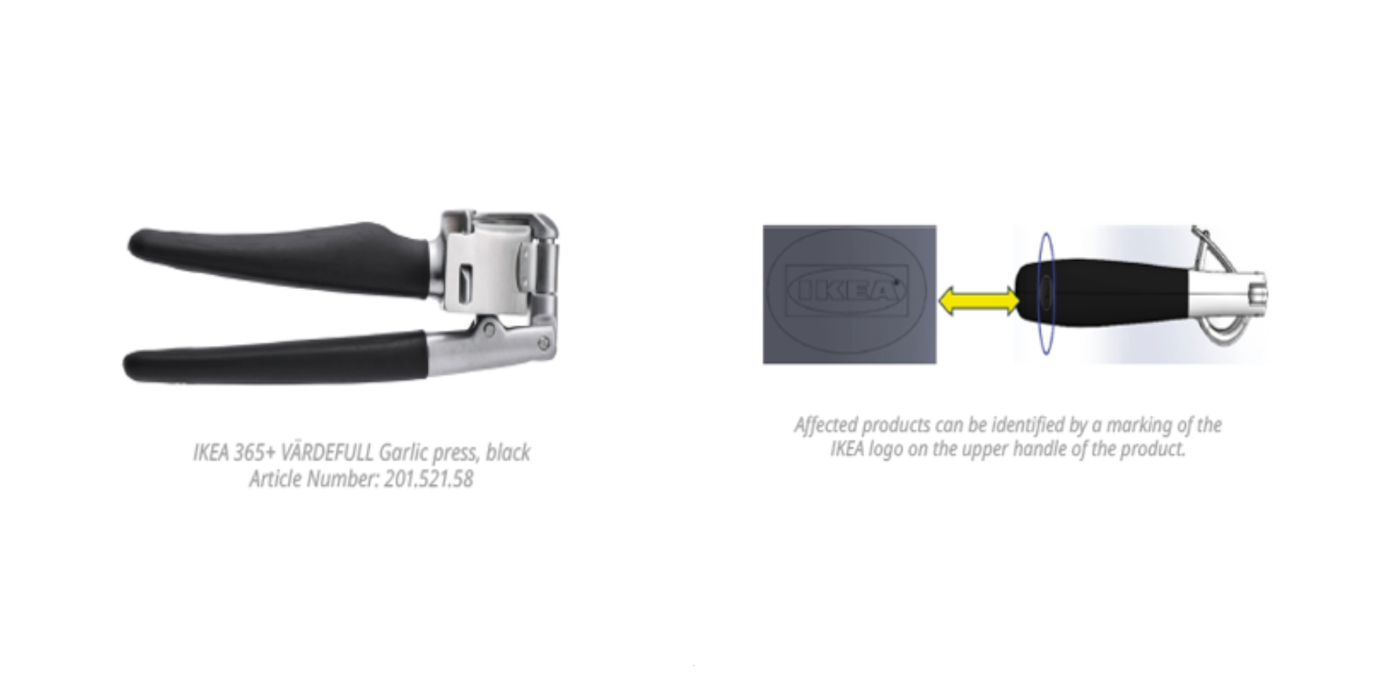 IKEA Recalls Garlic Press Over Metal Fragment Risk