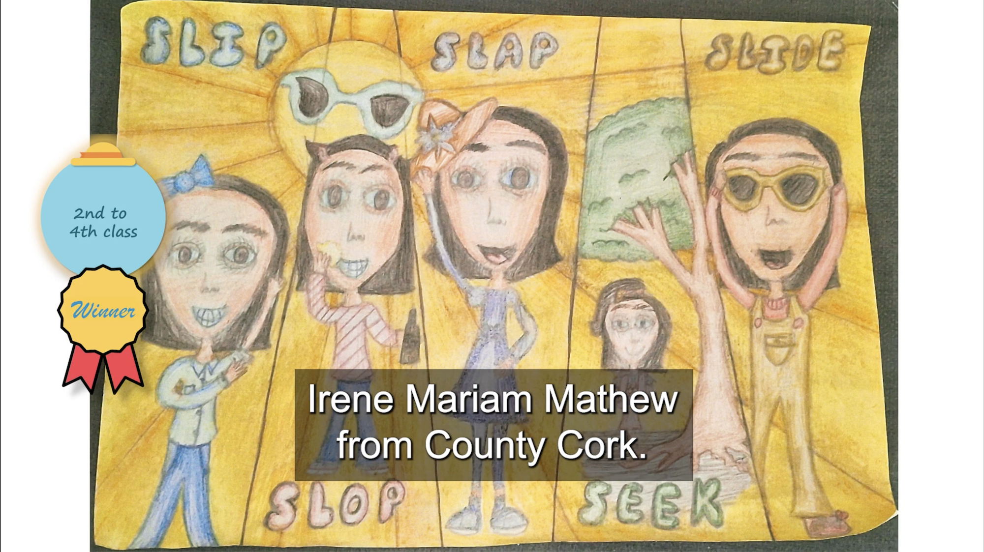 Cork Schoolgirl Wins National SunSmart Art Competition