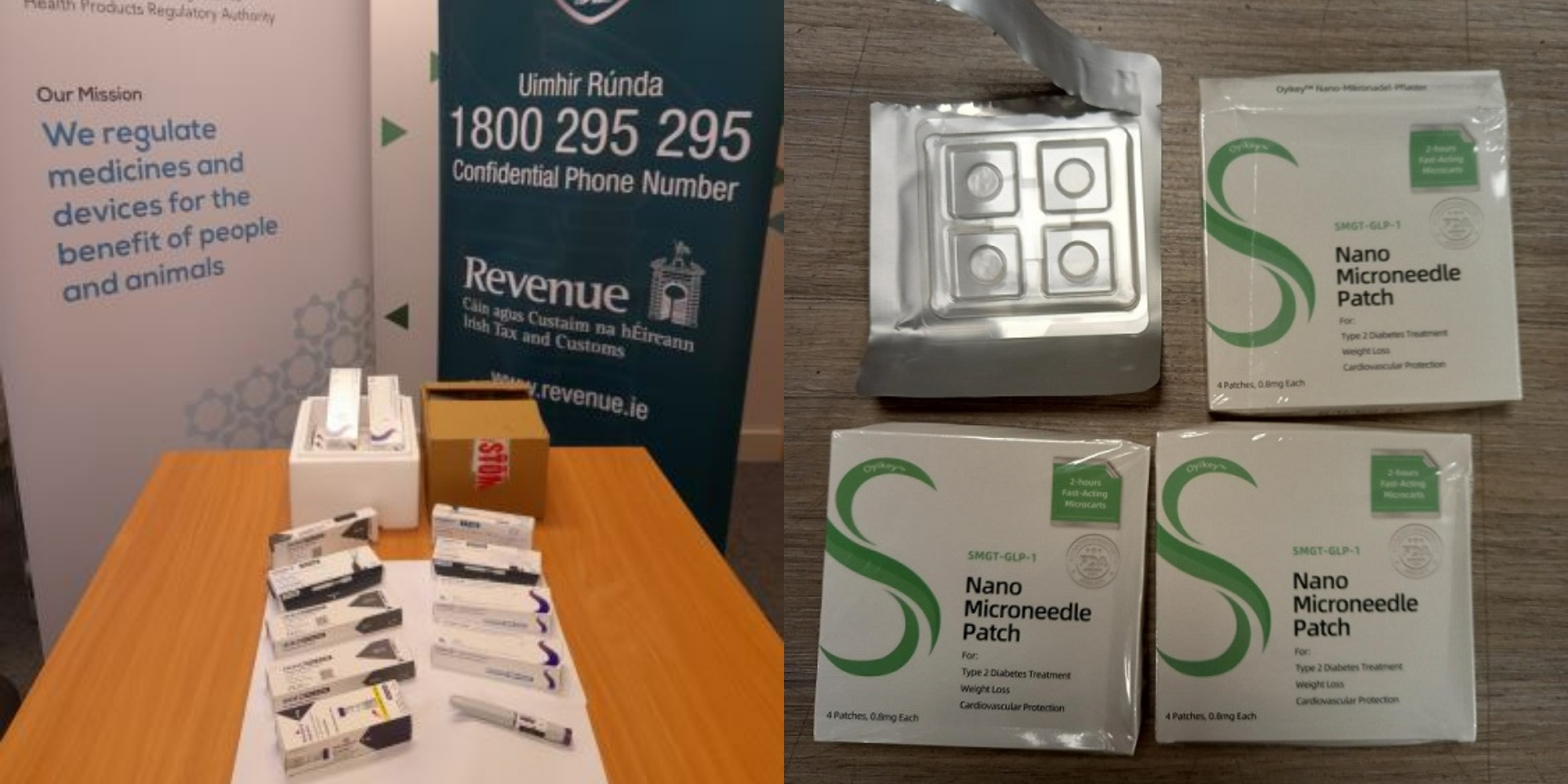 Revenue Seizes Almost 11,000 Illegal Weight Loss Products in Major Crackdown