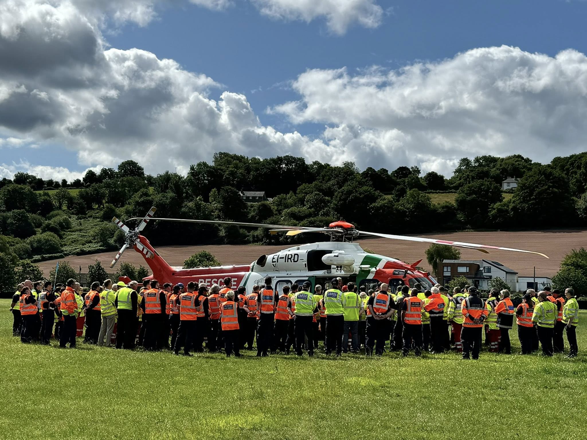 Emergency Services Gather for Familiarisation Day at Curraheen Showgrounds