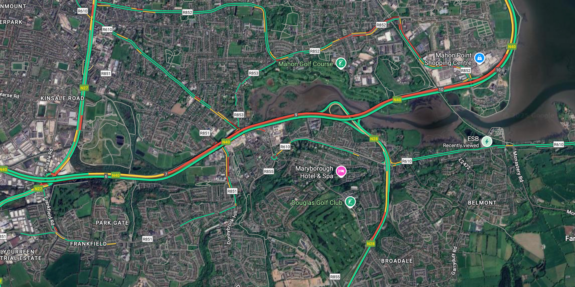 Long Delays on N40 Eastbound to JLT