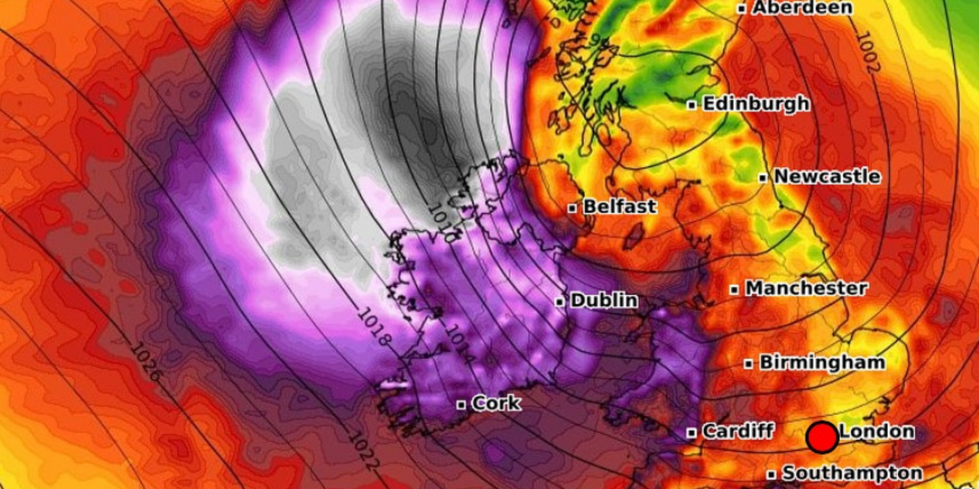 Forecasters Monitor Potential August Storm Risk for Ireland