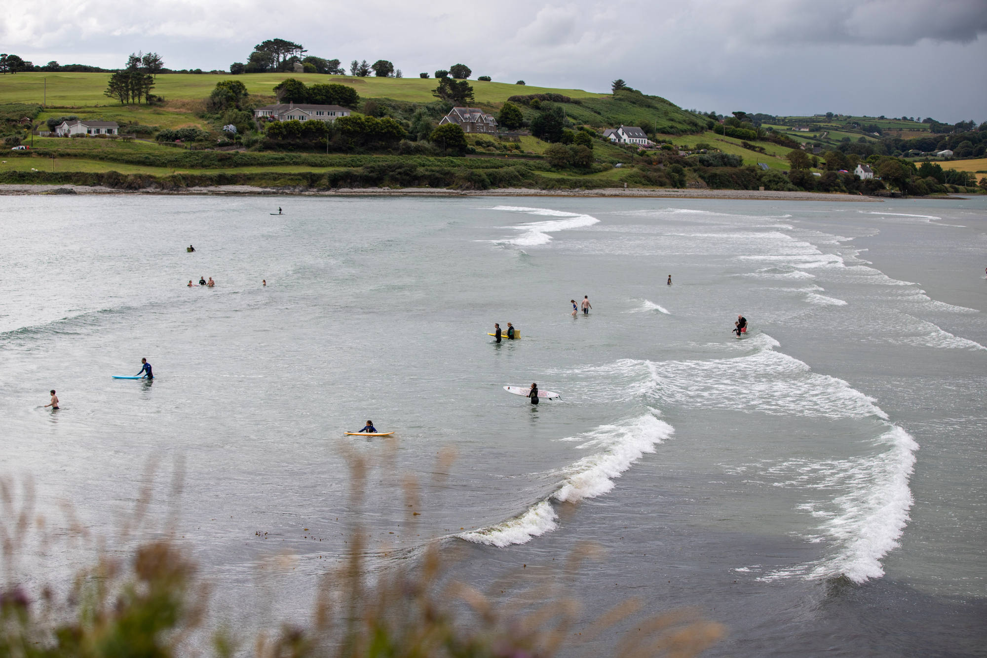 Cork Beaches Experience Quiet Weekend Despite Mixed Weather