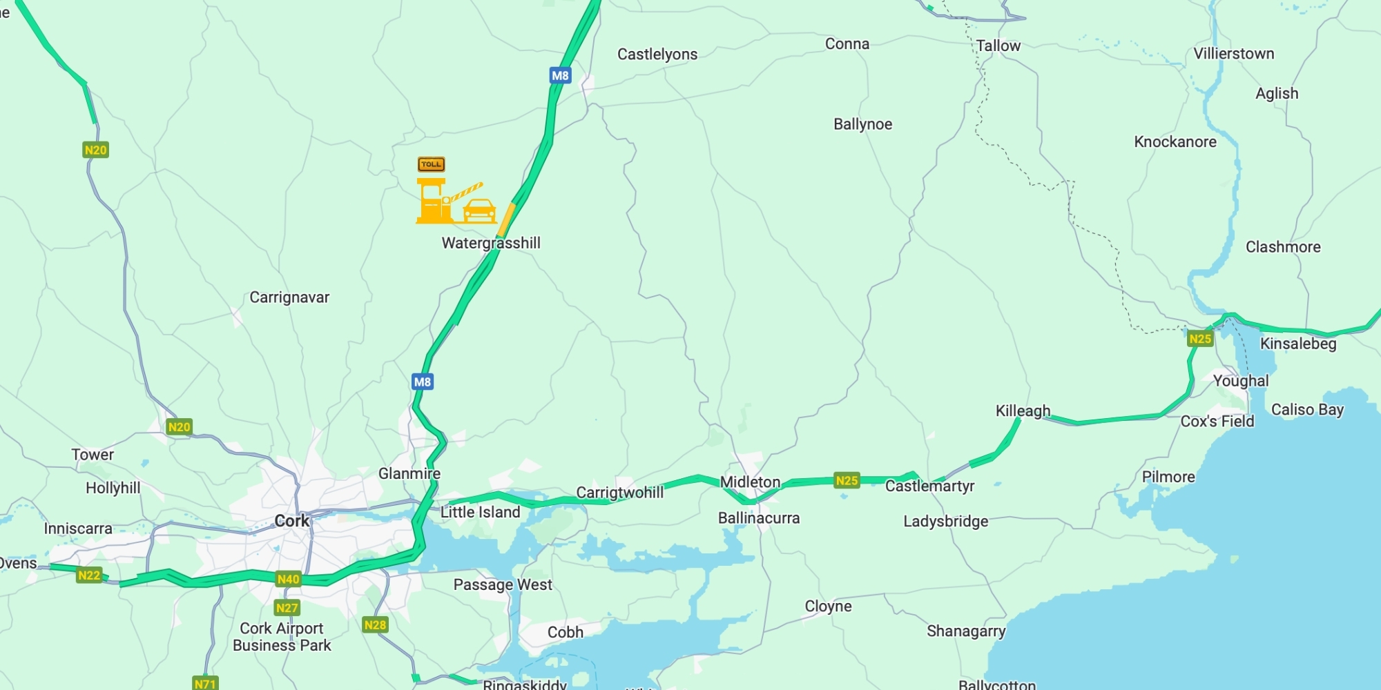 M8 Rathcormac Toll Experiencing Only Slight Delays as Cork Fans Head to All Ireland Final