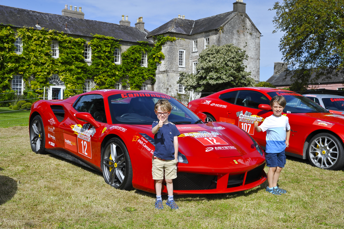 Cannonball Supercars Return to Cork for Jack and Jill Charity Drive