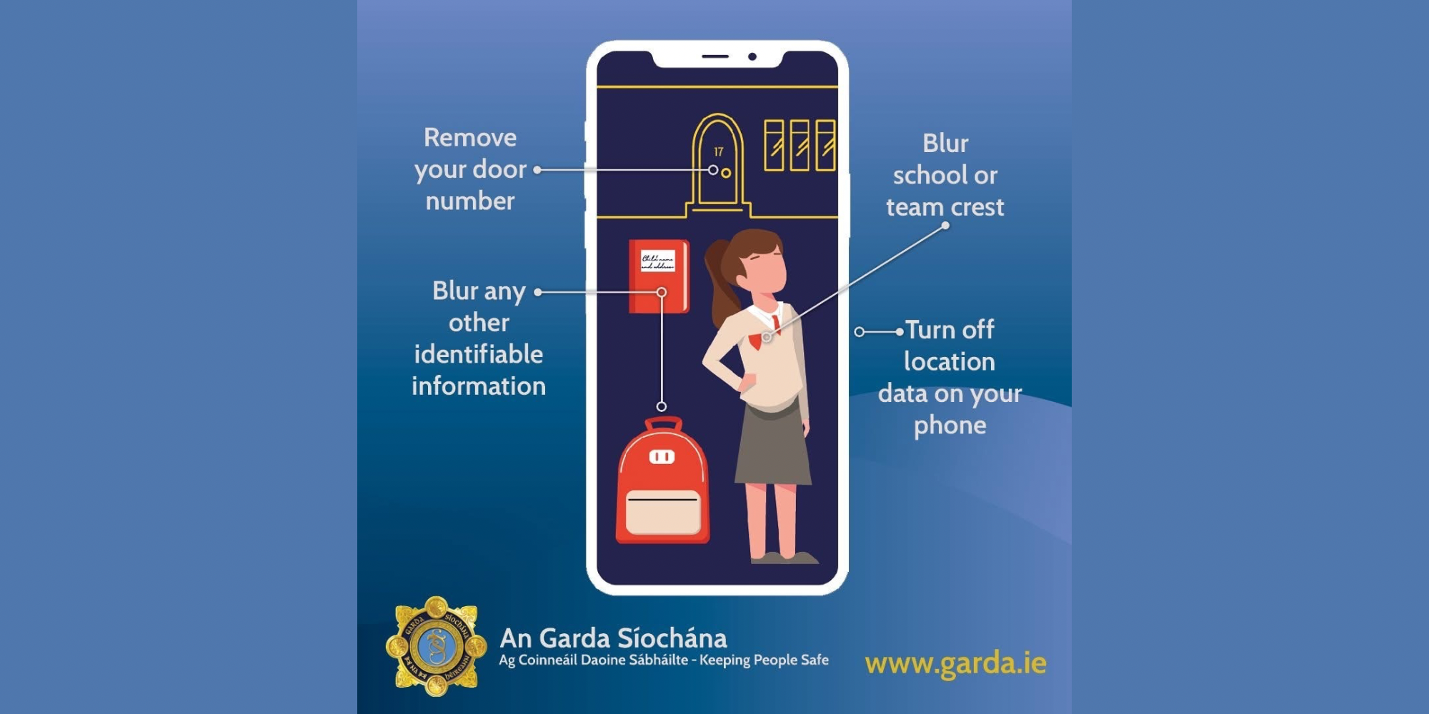 Gardaí Urge Caution as Parents Share Back-to-School Photos Online