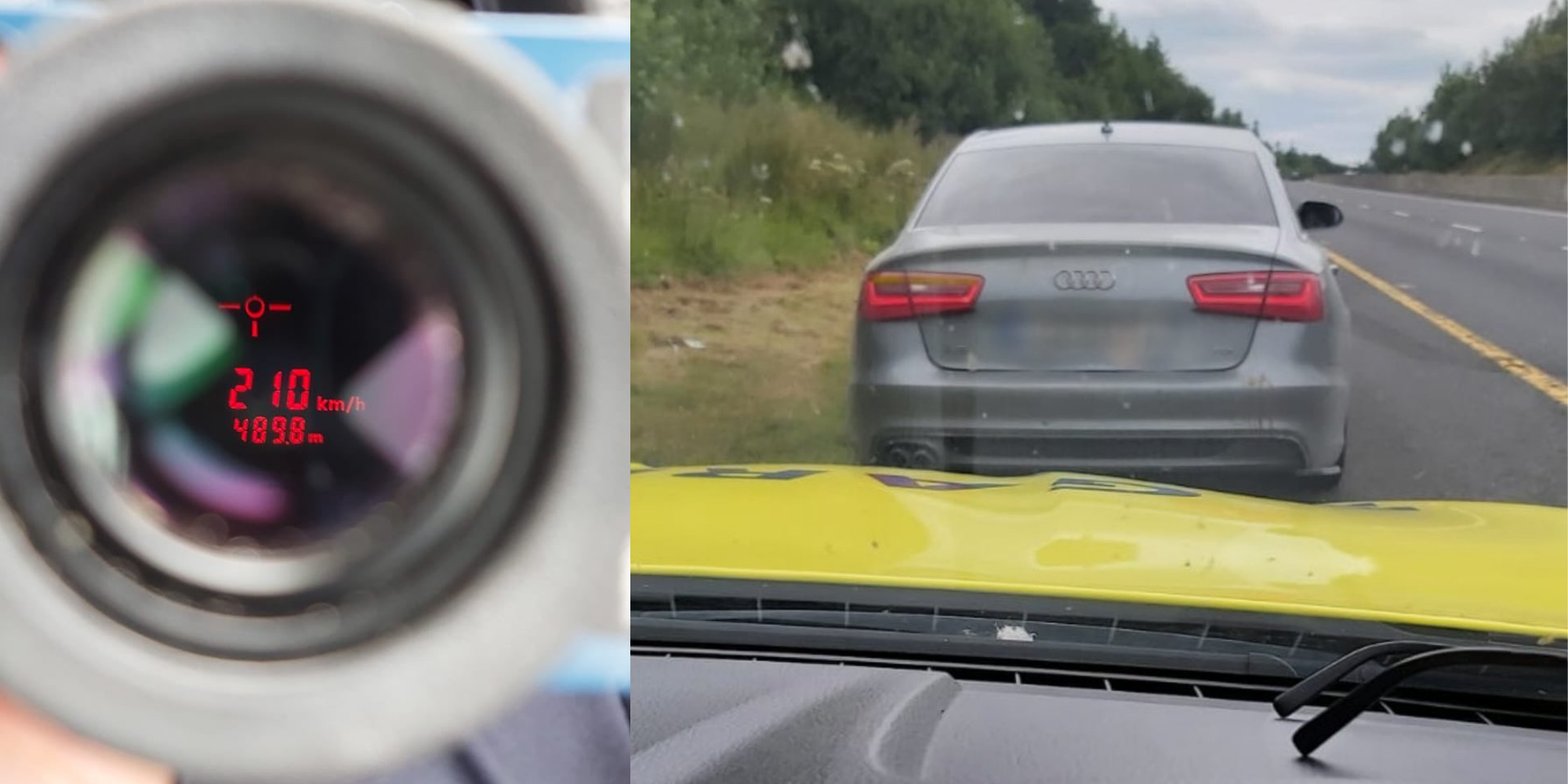 Driver Arrested for Travelling 210km/h on M8 Near Mitchelstown