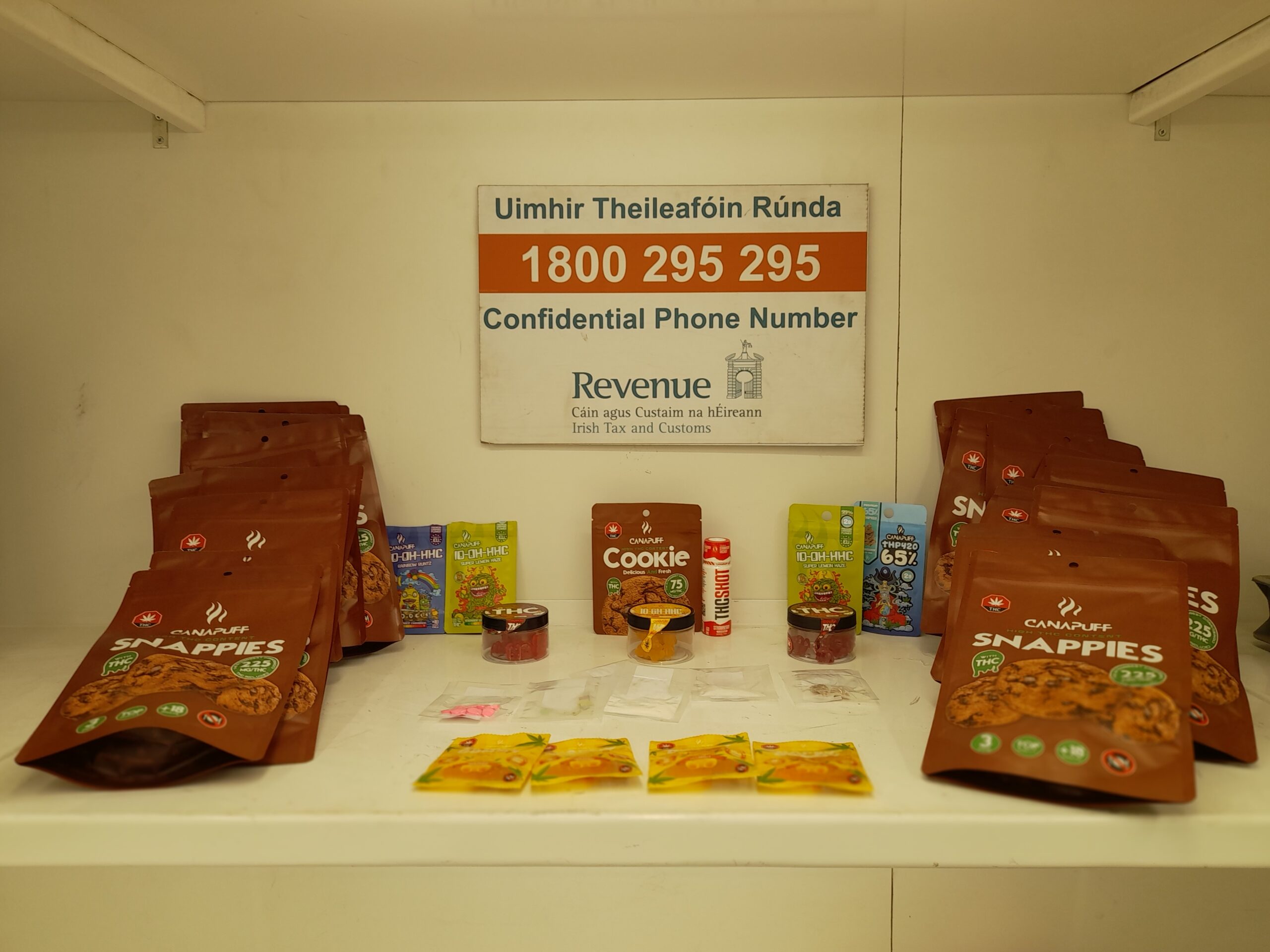 Revenue Seizes €369,000 Worth of Contraband Across Dublin, Midlands and Rosslare