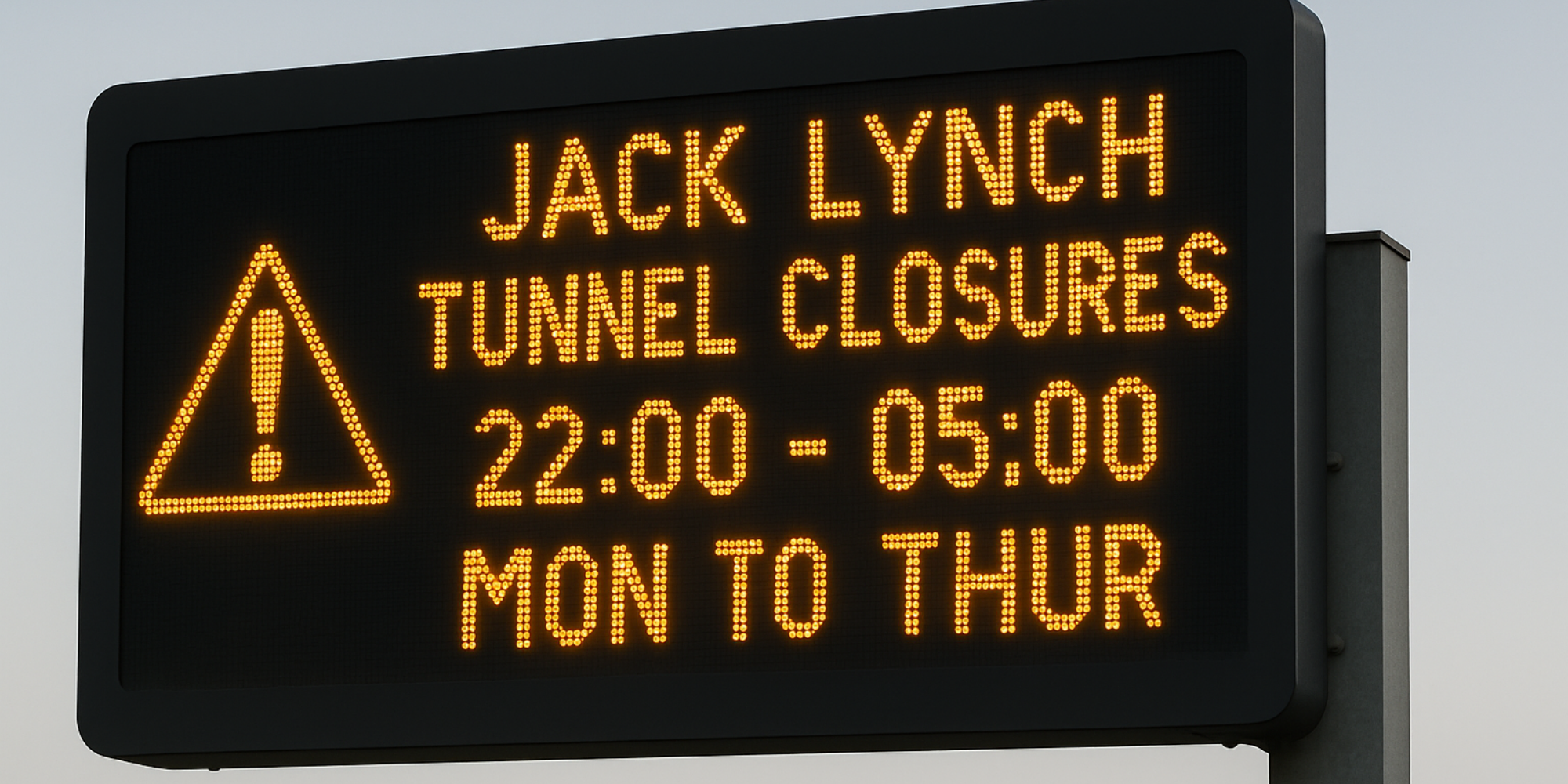 Major Night Works Hit Cork Roads This Week: Jack Lynch Tunnel and Kinsale Road Roundabout