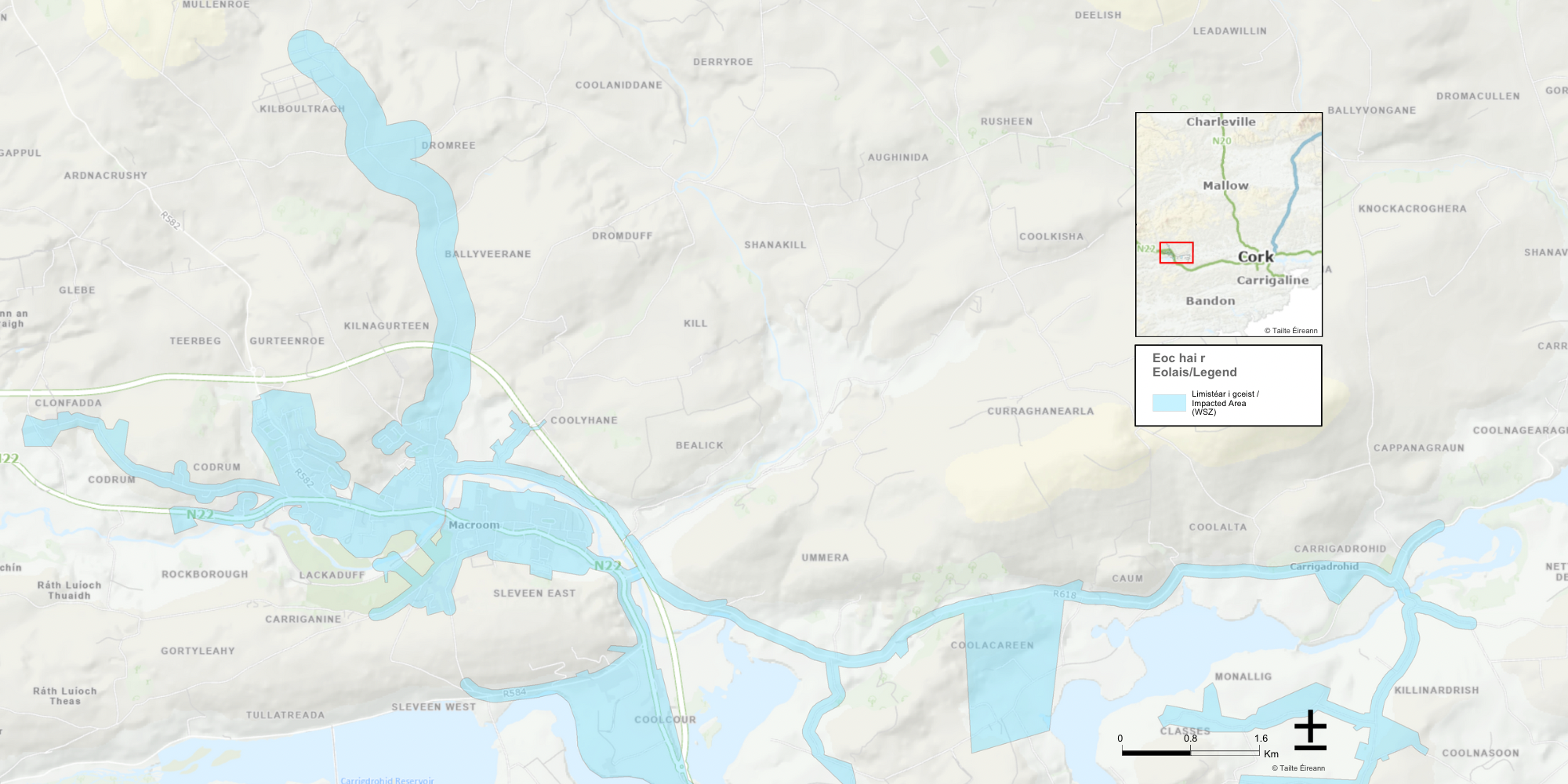 Boil Water Notice Issued for Nearly 5,000 Macroom Residents