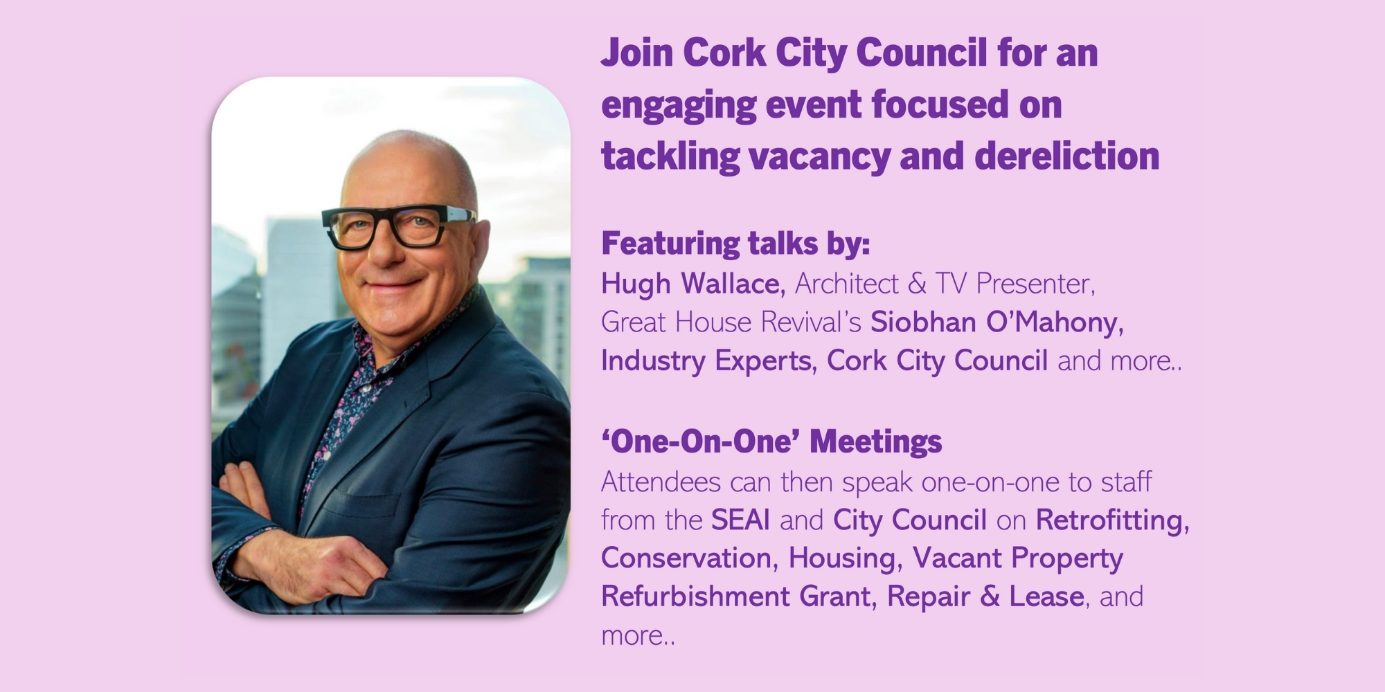 TV Stars to Share Property Revival Wisdom at Cork Event