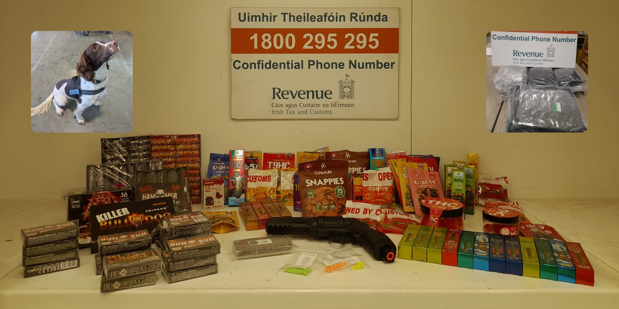 Revenue Seizes Over €317,000 in Contraband During Week-Long Operations